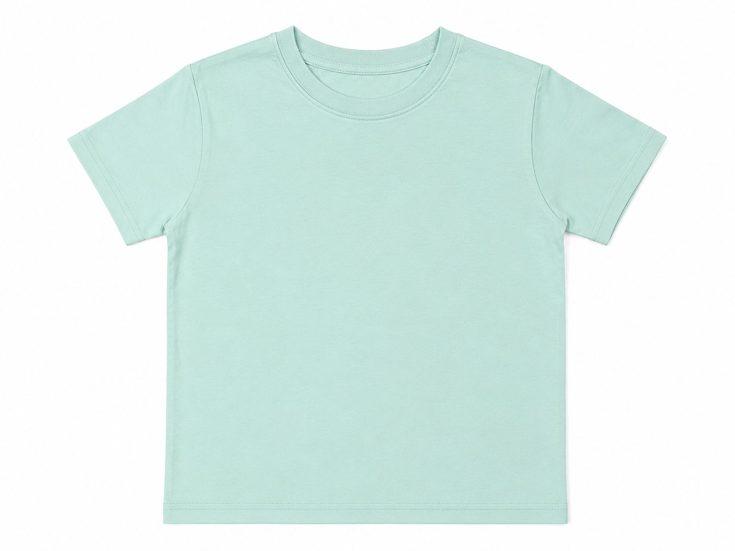 Kids Basic Cotton T-Shirt Available in 6 Colors