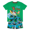 Cool Pups Green Boys Shorts Set