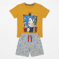 Sonic Mustard Boys Shorts Set